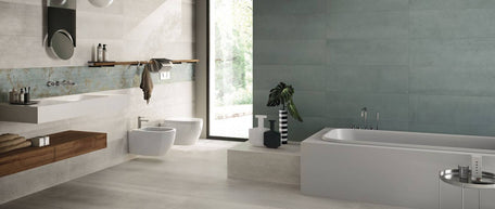 Carrelage Supergres MET.ALL en situation