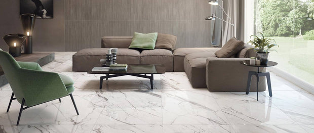 Carrelage Supergres PURITY OF MARBLE en situation