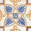 Carrelage Elios Terre Etrusche Décor C 20,3x20,3 cm — packshot carreau, réf. 00B20D3