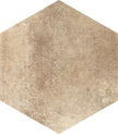 Carrelage Elios Terre Etrusche Esagonetta Lazio 25x22 cm — packshot carreau, réf. 00BES80