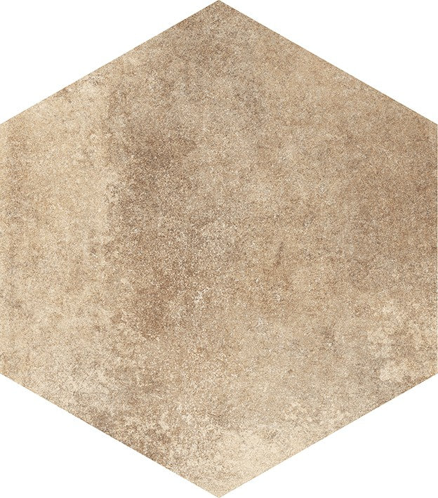 Carrelage Elios Terre Etrusche Esagonetta Lazio 25x22 cm — packshot carreau, réf. 00BES80