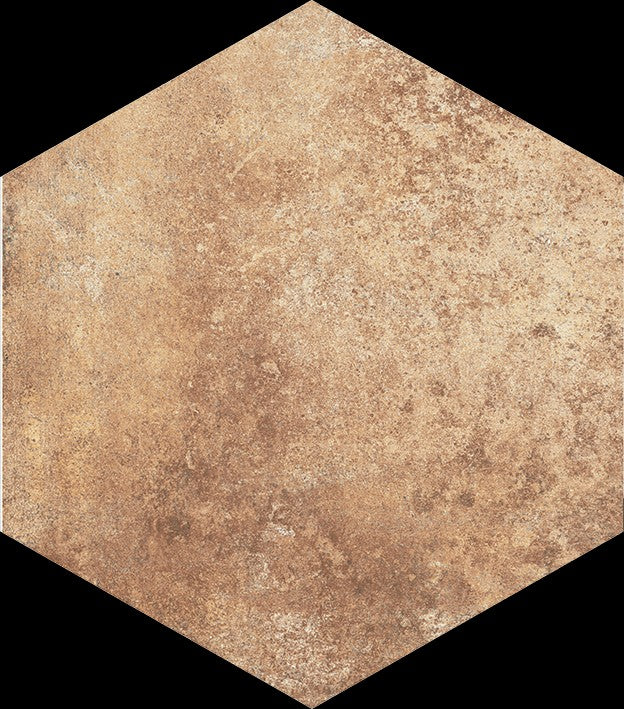 Carrelage Elios Terre Etrusche Esagonetta Marche 25x22 cm — packshot carreau, réf. 00BES99