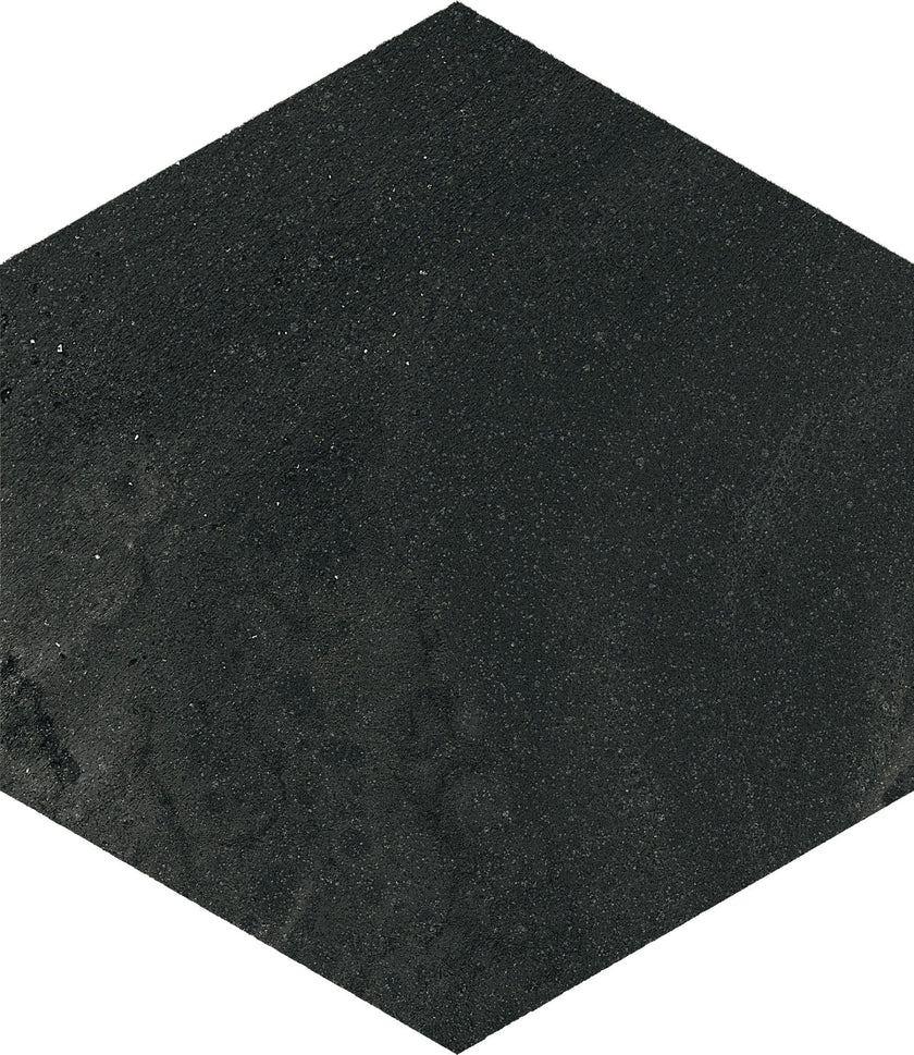 Carrelage Elios Tropical Hexagone Nero 25x22 cm — packshot carreau, réf. 099ES85