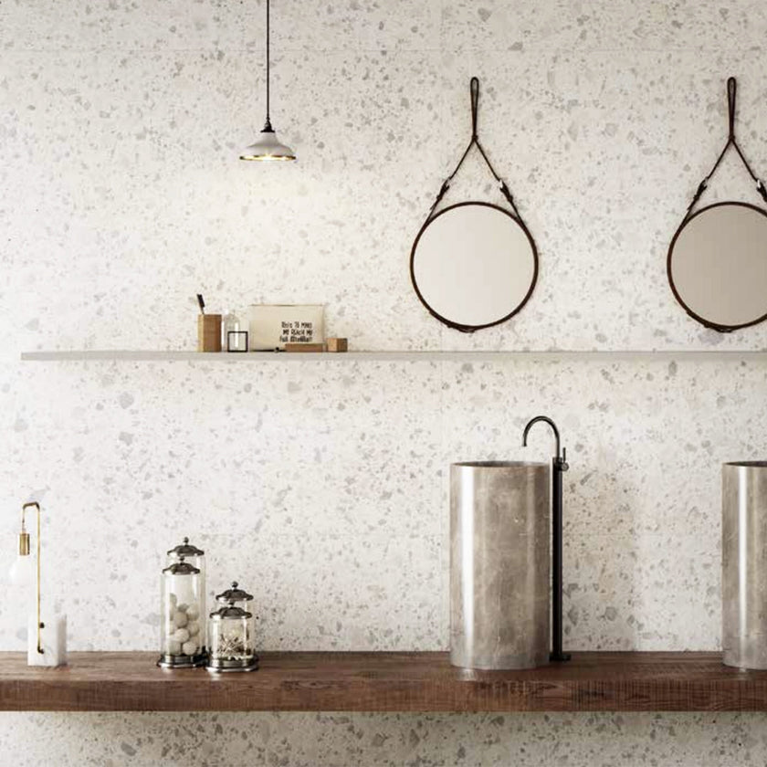 Carrelage Terrazzo - Venice Villa Zinc Matt - 60 X 30