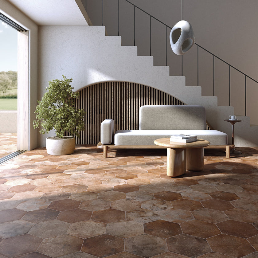 Ambiance carrelage VIVES Haxagono Archai Bold