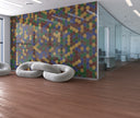 Ambiance carrelage VIVES ZERO Hex Figuli Lignum Bold