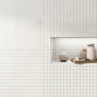 Ambiance carrelage VIVES Nuages Stripes Lines Square Blanco