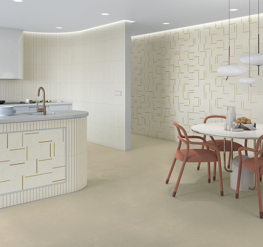Ambiance carrelage VIVES NewYork Natural Flatiron Queens Light