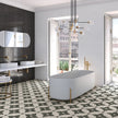Ambiance carrelage VIVES NIZA Cerbere Negro JAVEA Negro STRAVAGANZA Blanco
