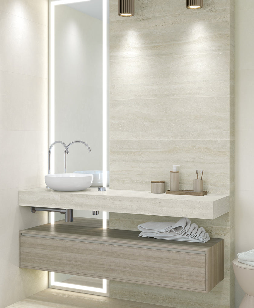 Ambiance carrelage VIVES Sentier Natural Manhattan Light