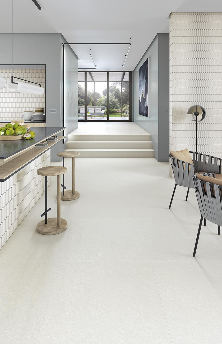 Ambiance carrelage VIVES NewYork Blanco Nolita Blanco