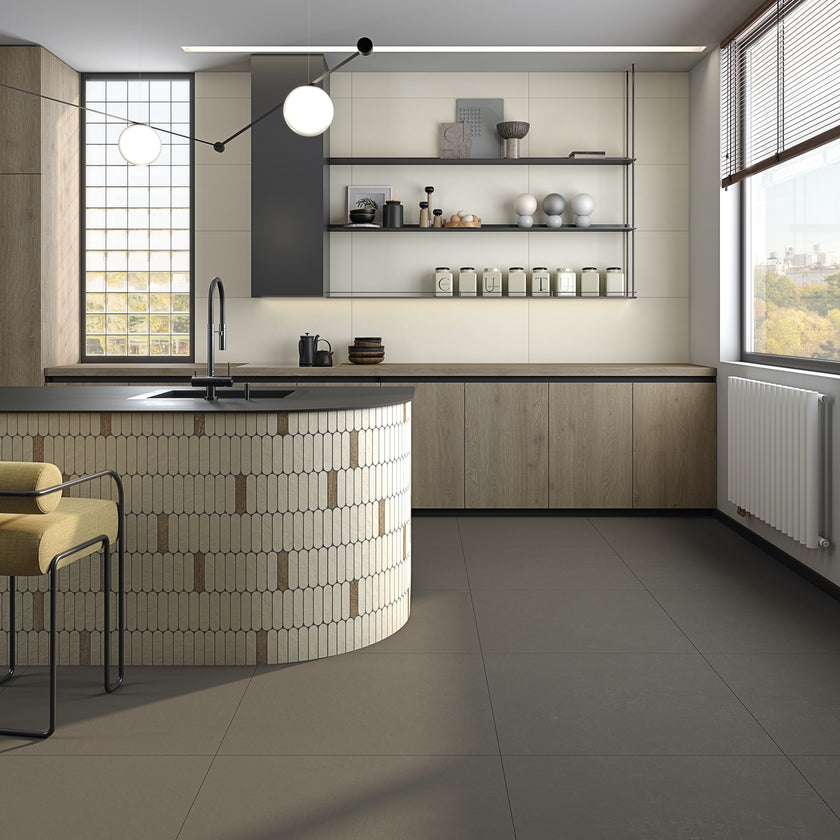 Ambiance carrelage VIVES Mosaico Rockaway Natural NewYork Grafito Manhattan Light