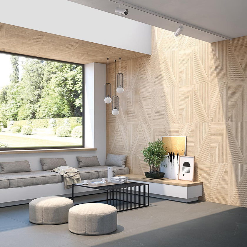Ambiance carrelage VIVES Seine Cemento Vail Natural