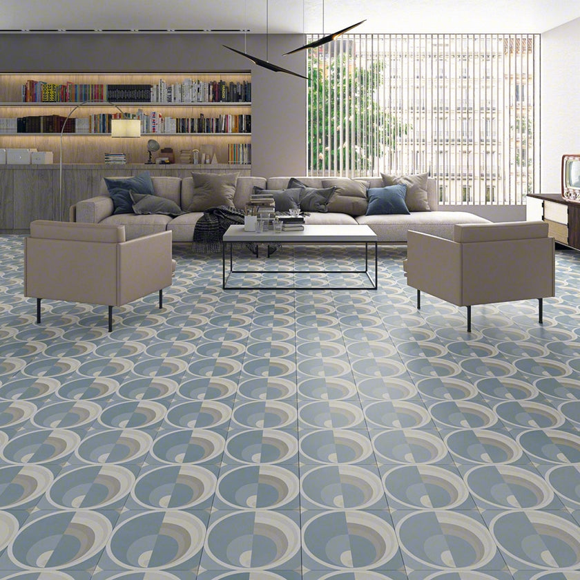 Ambiance carrelage VIVES A760 Pop Tile Harris Celeste