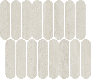 Carrelage VIVES Attico Mosaïque Defense 27x31 Blanco Antidérapant R10