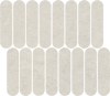 Carrelage VIVES Attico Mosaïque Mayfair 27x31 Blanco Mat