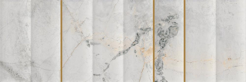 Carrelage VIVES Marblelous Izmir-R 32x99 Oro Mat