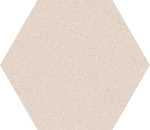 Carrelage VIVES Micra Hexagone 51,9x59,9 Crema Mat rectifié