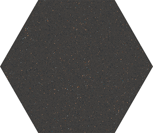 Carrelage VIVES Micra Hexagone 51,9x59,9 Grafito Mat rectifié