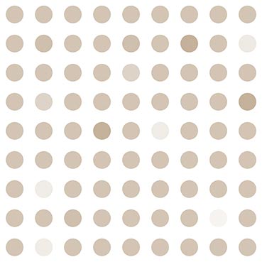 Carrelage VIVES Micra Quecto 13x13 Crema Mat