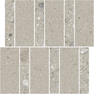 Carrelage VIVES Pangea AB|C Mosaïque Amasia AB|C 30x30 Crema Mat