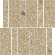 Carrelage VIVES Pangea AB|C Mosaïque Amasia AB|C 30x30 Mostaza Mat