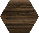 Carrelage VIVES Resort Hexagone Belice 51,9x59,9 Carbon Mat