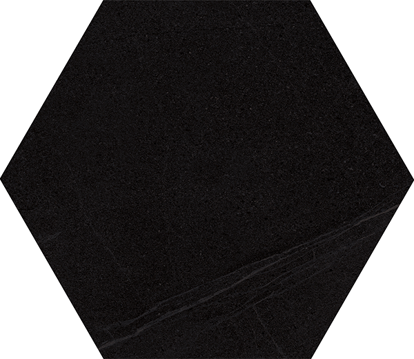 Carrelage VIVES Seine Hexagone 51,9x59,9 Basalto Mat rectifié