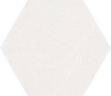 Carrelage VIVES Seine Hexagone 51,9x59,9 Blanco Mat rectifié