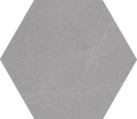 Carrelage VIVES Seine Hexagone 51,9x59,9 Gris Mat rectifié