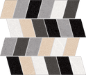 Carrelage VIVES Seine Mosaïque Loing Multicolor 30x30 Multicolor Mat