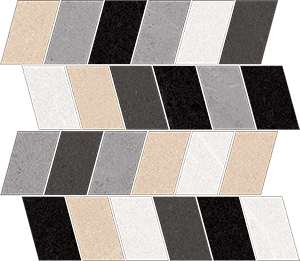 Carrelage VIVES Seine Mosaïque Loing Multicolor 30x30 Multicolor Mat