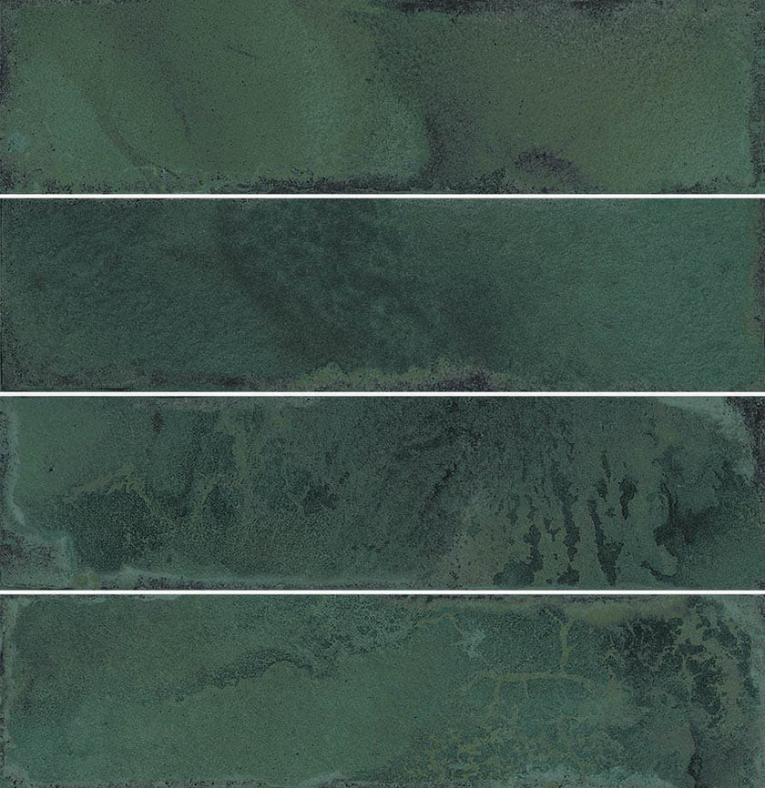 Carrelage VIVES Stravaganza Composition Luca AB|C 31,5x32,5 Jade Brillant