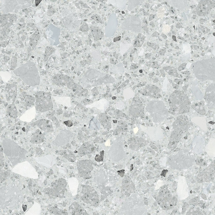 Carrelage VIVES Stravaganza Monaco-R 79,3x79,3 Gris Poli rectifié