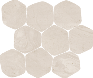 Carrelage VIVES Stravaganza Mosaïque Torino 25x30 Beige Mat