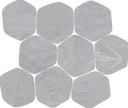 Carrelage VIVES Stravaganza Mosaïque Torino 25x30 Ceniza Mat