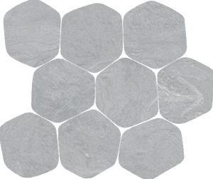 Carrelage VIVES Stravaganza Mosaïque Torino 25x30 Ceniza Mat
