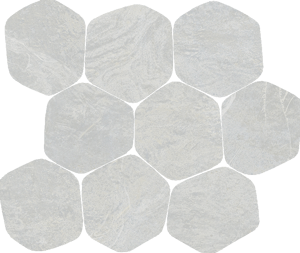 Carrelage VIVES Stravaganza Mosaïque Torino 25x30 Gris Mat