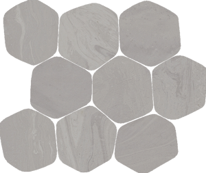 Carrelage VIVES Stravaganza Mosaïque Torino 25x30 Taupe Mat