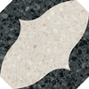 Carrelage VIVES Stravaganza Octogone Cerbere 20x20 Negro Mat rectifié