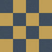 Carrelage VIVES Surf Kalia 20x20 Ocre Azul Mat