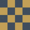 Carrelage VIVES Surf Kalia 20x20 Ocre Azul Mat