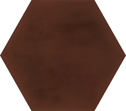 Carrelage VIVES Zero Hexagone Figuli 15x17 Garnet Mat