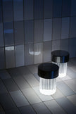 Ambiance carrelage 41ZERO42 Cosmo Brick Grigio mur brillant et sol mat