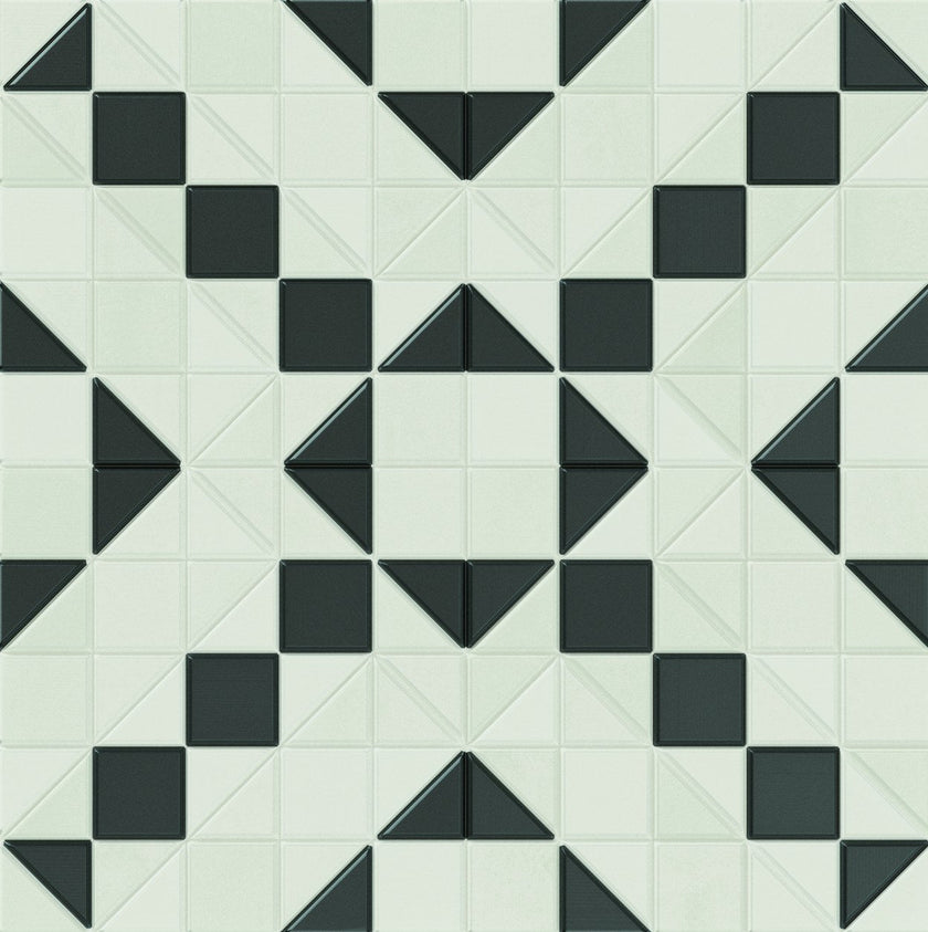WOW Tesserae Like 28x28 effet mosaïque – teinte B&W