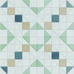WOW Tesserae Like 28x28 effet mosaïque – teinte Marino