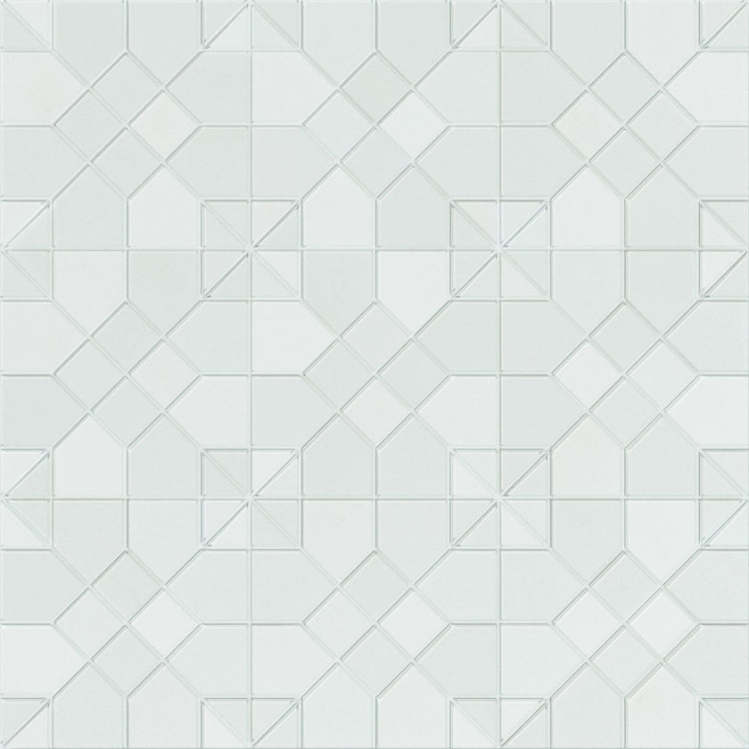 WOW Tesserae Suit 28x28 effet mosaïque – teinte Blanc