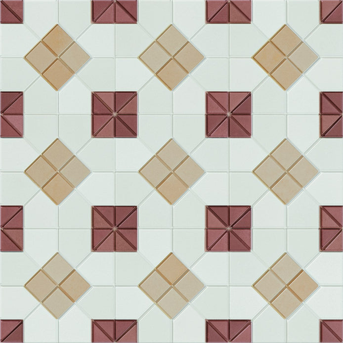 WOW Tesserae Suit 28x28 effet mosaïque – teinte Grana