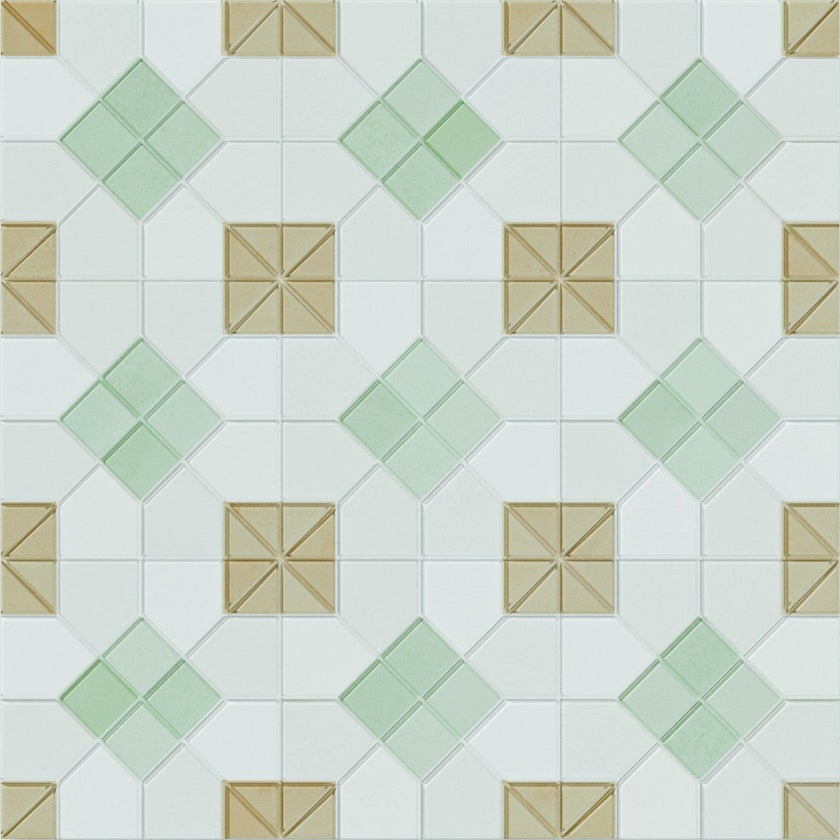 WOW Tesserae Suit 28x28 effet mosaïque – teinte Ona